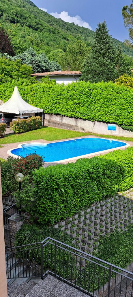 Wohnung in einer Residenz mit Pool und schönem Seeblick – Carlazzo – Foto 5