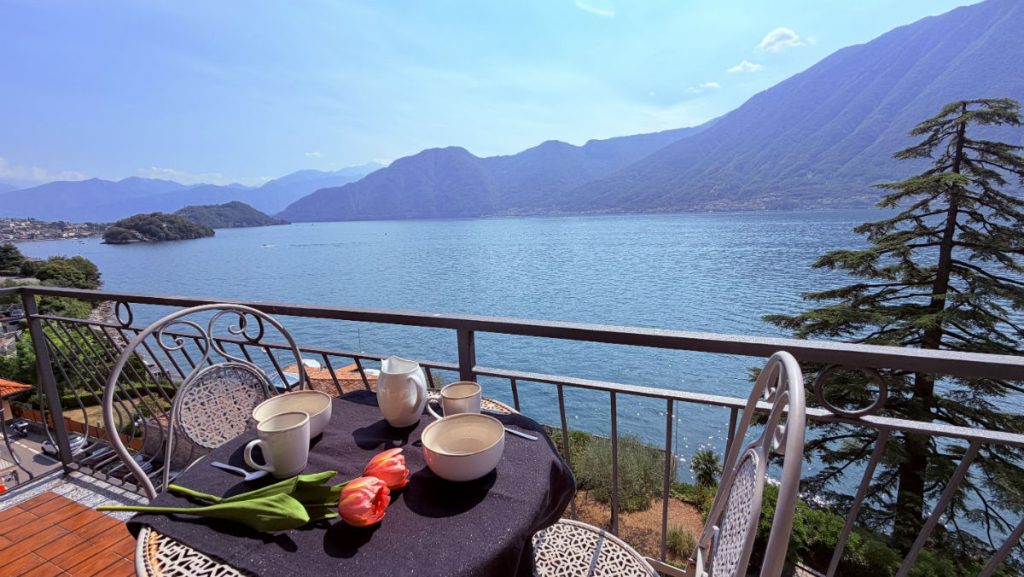 Wohnung am See mit traumhafter Aussicht – Sala Comacina