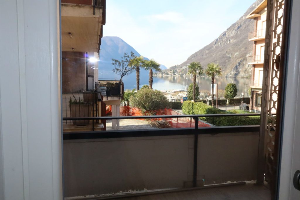 One-bedroom apartment with terrace and stunning lake view